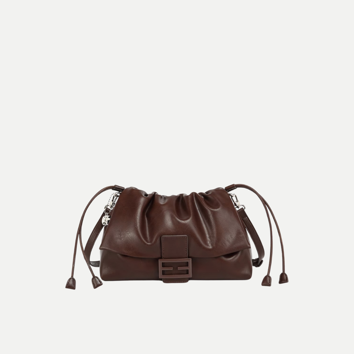 Ruched Shoulder Bag
