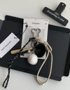 Bag Charm | Mini Baseball, Pretzel Puff, Heart Keychain Accessory
